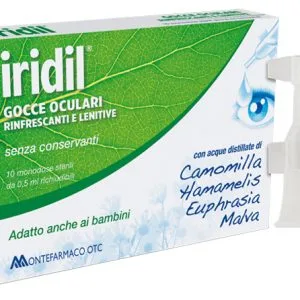 GOCCE OCULARI IRIDIL 10 AMPOLLE MONODOSE RICHIUDIBILI 0,5 ML