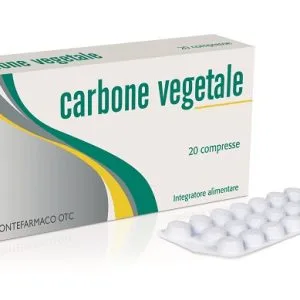 CARBONE VEGETALE 20 COMPRESSE