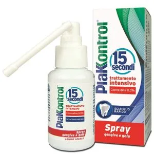 PLAKKONTROL 15 SECONDI COLLUTORIO SPRAY 50 ML