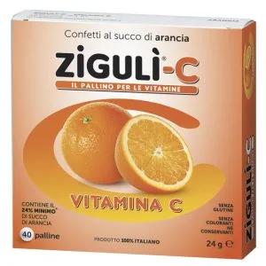 ZIGULI C ARANCIA 40 CONFETTI 24 G