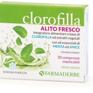 CLOROFILLA BREATH PURIFING 30 COMPRESSE MASTICABILI
