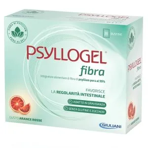 PSYLLOGEL FIBRA ARANCE ROSSE 20 BUSTINE