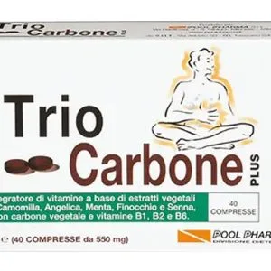 TRIOCARBONE PLUS 40 COMPRESSE