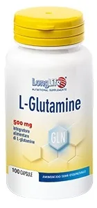 LONGLIFE L-GLUTAMINE 100 CAPSULE DI GELATINA DA 620 MG