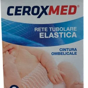 CEROXMED RETE TUBOLARE CAL 5,5 CINTURA OMBELICALE 45 CM 3 PEZZI