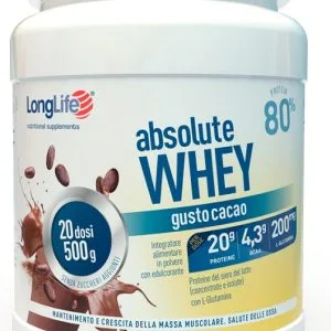 LONGLIFE ABSOLUTE WHEY CACAO 500 G
