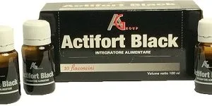ACTIFORT BLACK 10 FLACONCINI 10 ML