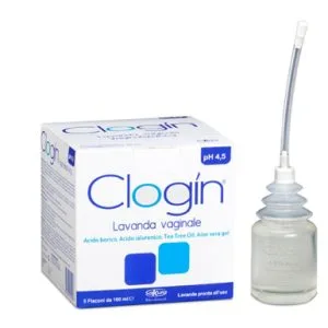 CLOGIN LAVANDA VAGINALE 5 FLACONI DA 100 ML + 5 CANNULE VAGINALI MONOUSO