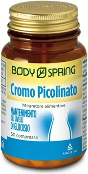 BODY SPRING CROMO PICOLINATO 60 COMPRESSE