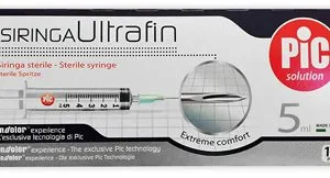 SIRINGA PIC ULTRAFINE 5 ML AGO 14 10 PEZZI