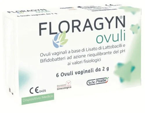 OVULI VAGINALI A BASE DI LATTOBACILLI LISATI FLORAGYN OVULI 2 G 6 PEZZI