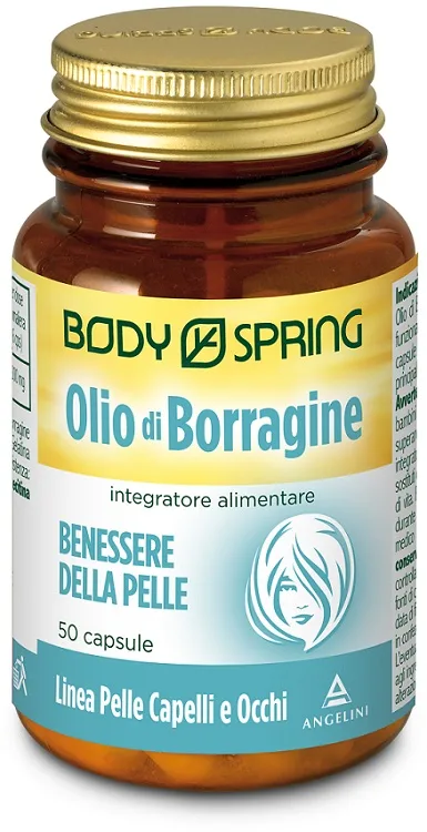 BODY SPRING OLIO DI BORRAGINE 50 CAPSULE MOLLI