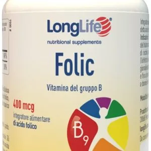 LONGLIFE FOLIC 400 MCG 100 COMPRESSE