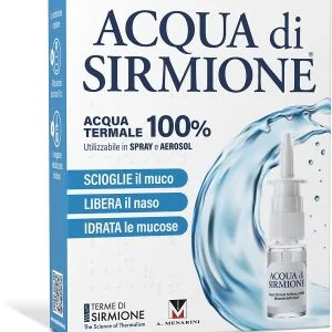 ACQUA SIRMIONE MINERALE NATURALE 6 FIALE 15 ML