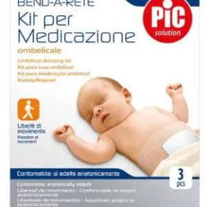 KIT MEDICAZIONE BENDA A RETE OMBELICALE