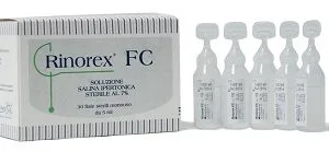 RINOREX FC SOLUZIONE SALINA IPERTONICA 7% 30 FIALE 5 ML