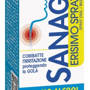 SANAGOL SPRAY ERISIMO SENZA ALCOOL 20 ML