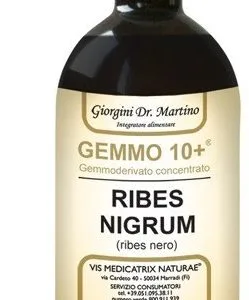 GEMMO 10+ RIBES NERO 500 ML LIQUIDO ANALCOLICO