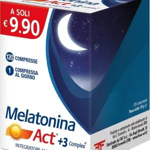 MELATONINA ACT +3 COMPLEX 120 COMPRESSE