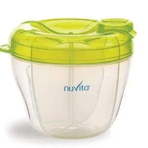 NUVITA DOSATORE E CONTENITORE PER IL LATTE VERDE