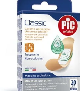 CEROTTO PIC CLASSIC 19X72 MM ANTIBATTERICO 20 PEZZI