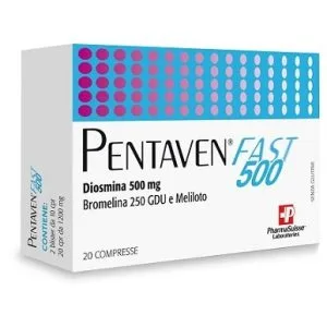PENTAVEN FAST 500 20 COMPRESSE