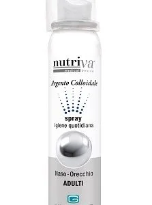 NUTRIVA ARGENTO COLLOIDALE NASO/ORECCHIE 100 ML