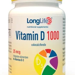 LONGLIFE VITAMIN D 1000UI 60 COMPRESSE RIVESTITE