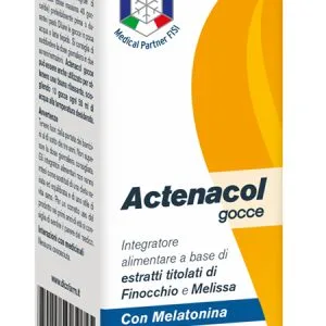 ACTENACOL GOCCE 12 ML CON MELATONINA