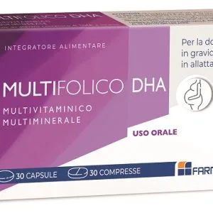 MULTIFOLICO DHA 30 CAPSULE + 30 COMPRESSE