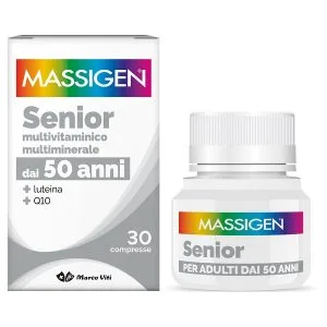 MASSIGEN SENIOR MULTIVITAMINICO E MULTIMINERALE 30 COMPRESSE RIVESTITE