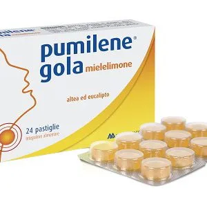 PUMILENE GOLA MIELE LIMONE 24 PASTIGLIE