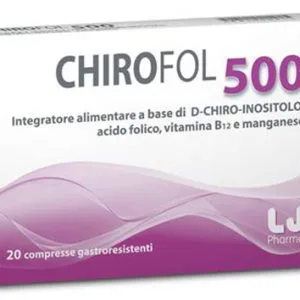 CHIROFOL 500 20 COMPRESSE GASTRORESISTENTI