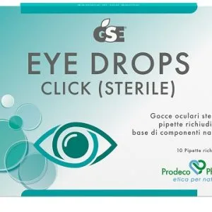 GSE EYE DROPS CLICK GOCCE OCULARI 10 PIPETTE 0,5 ML