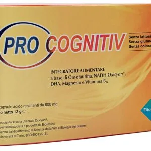 PROCOGNITIV 20 CAPSULE ACIDO RESISTENTI VEGETALI DA 600 MG