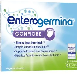 ENTEROGERMINA GONFIORE 10 BUSTINE BIPARTITE