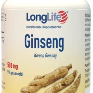 LONGLIFE GINSENG 5% 60 CAPSULE VEGETALI