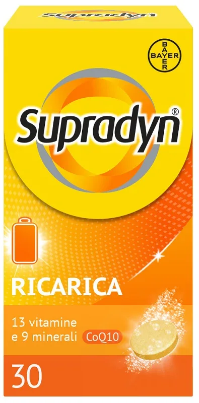 SUPRADYN RICARICA 30 COMPRESSE EFFERVESCENTI