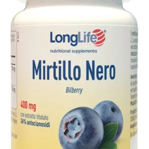 LONGLIFE MIRTILLO NERO 60 CAPSULE VEGETALI