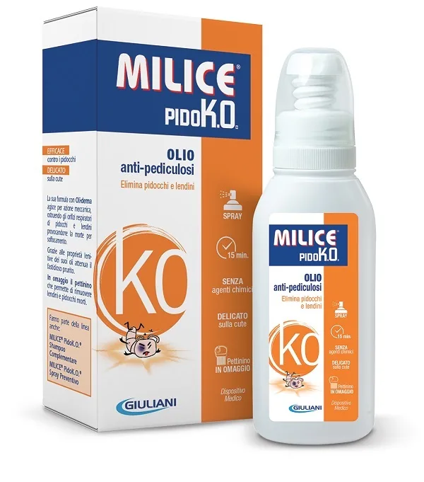 MILICE PIDOKO OLIO ANTIPEDICULOSI 75ML