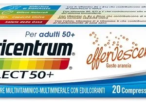 MULTICENTRUM SELECT EFFERVESCENTE 20 COMPRESSE