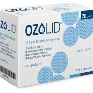 GARZA OZOLID OFTALMICA TNT CON OLIO OZONIZZATO IN FOSFOLIPIDI LIPOZONEYE 20 PEZZI