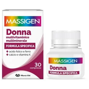 MASSIGEN DONNA MULTIVITAMINICO E MULTIMINERALE 30 COMPRESSE RIVESTITE