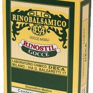 RINOSTIL GOCCE NASALI FLACONE 30ML OLIO RINOBALSAMICO PER LAPROTEZIONE DELLA MUCOSA NASALE E LA PULIZIA DELLE FOSSE NASALI