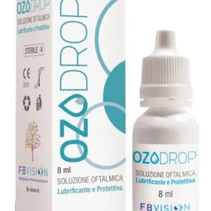 OZODROP LIPOZONEYE SOLUZIONE OFTALMICA BASE DI OLIO OZONIZZATO IN FOSFOLIPIDI 8 ML