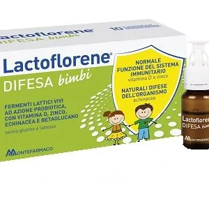 LACTOFLORENE DIFESA BAMBINI 10 FLACONI 100 ML