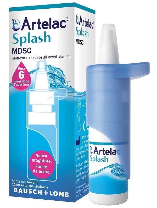 ARTELAC SPLASH MULTIDOSE GOCCE OCULARI FLACONE 10 ML