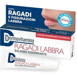 DERMOVITAMINA RAGADI LABBRA BALSAMO RIGENERANTE 8 ML
