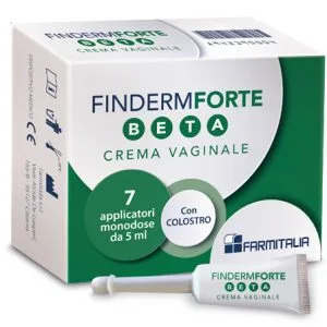 FINDERM FORTE BETA CREMA VAGINALE 7 APPLICATORI MONOUSO 5 G