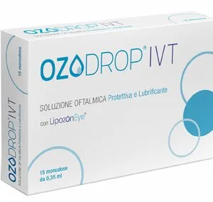 OZODROP IVT SOLUZIONE OFTALMICA BASE DI OLIO OZONIZZATO IN FOSFOLIPIDI 15 FLACONCINI MONODOSE DA 0,35 ML